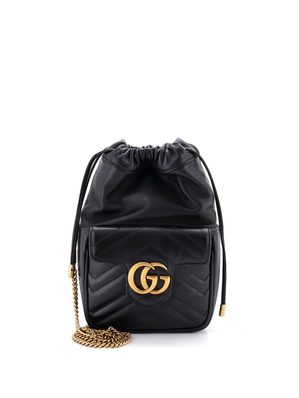 Gucci Gg Marmont Front Pocket Bucket #377605G10B